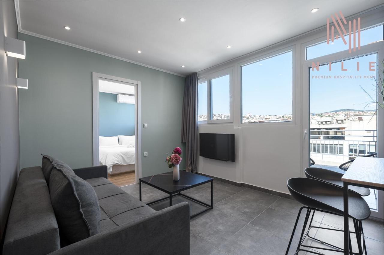 Ferienwohnung V1 Penthouse, Nilie Hospitality Mgmt Thessaloniki Exterior foto