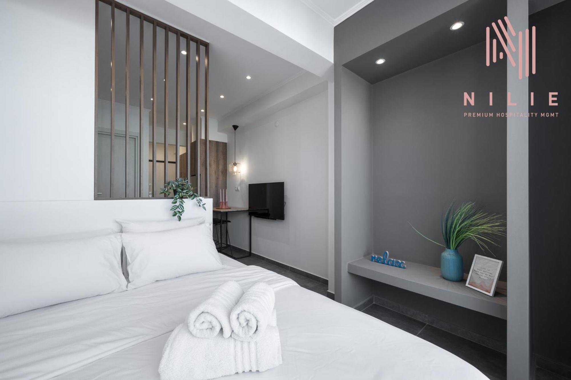 Ferienwohnung V1 Penthouse, Nilie Hospitality Mgmt Thessaloniki Exterior foto