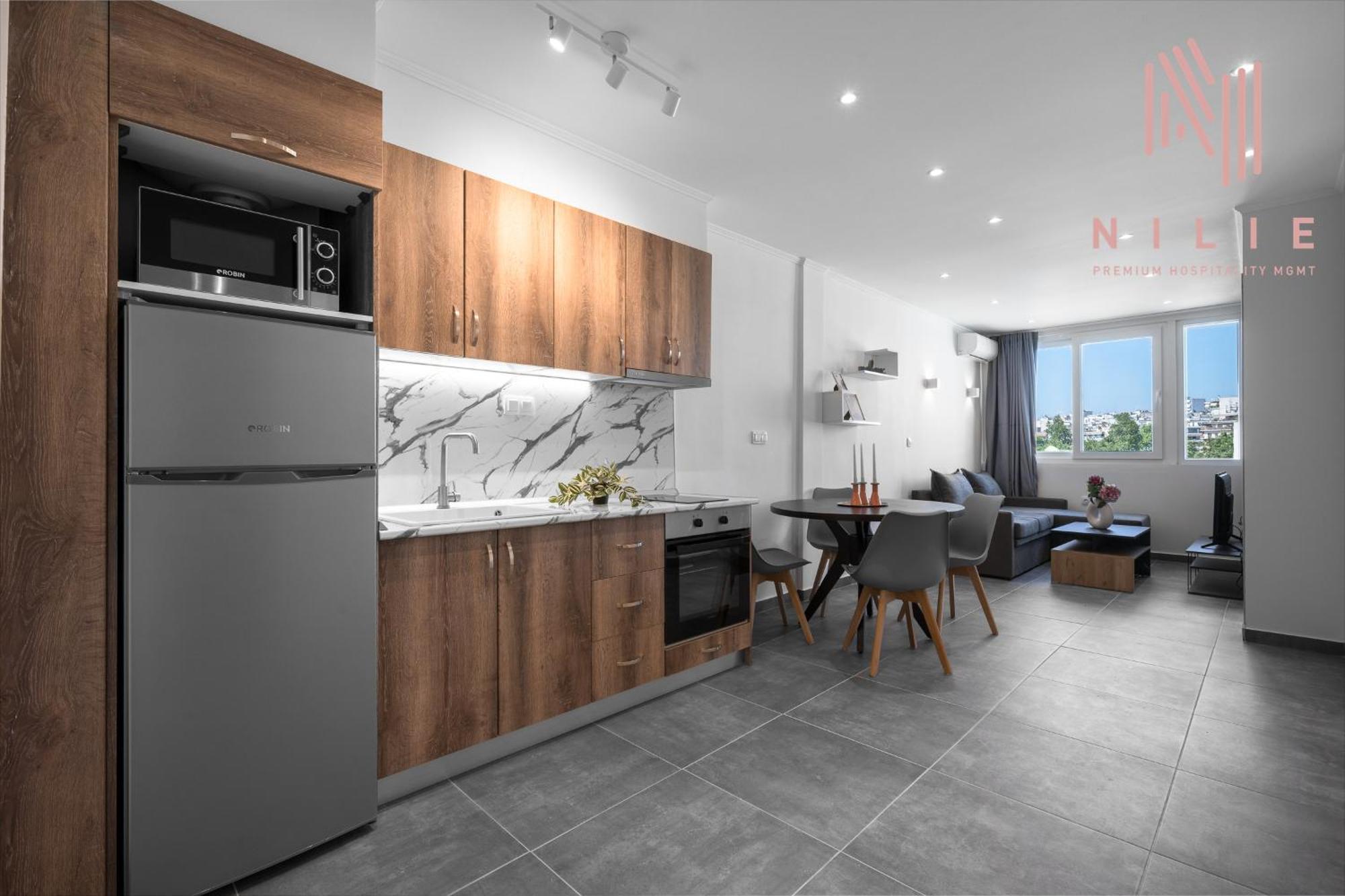 Ferienwohnung V1 Penthouse, Nilie Hospitality Mgmt Thessaloniki Exterior foto