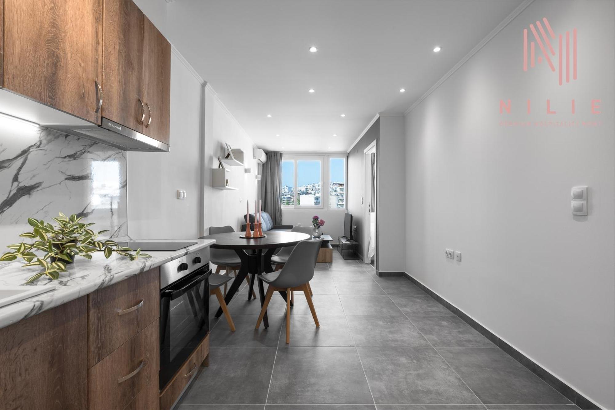 Ferienwohnung V1 Penthouse, Nilie Hospitality Mgmt Thessaloniki Exterior foto