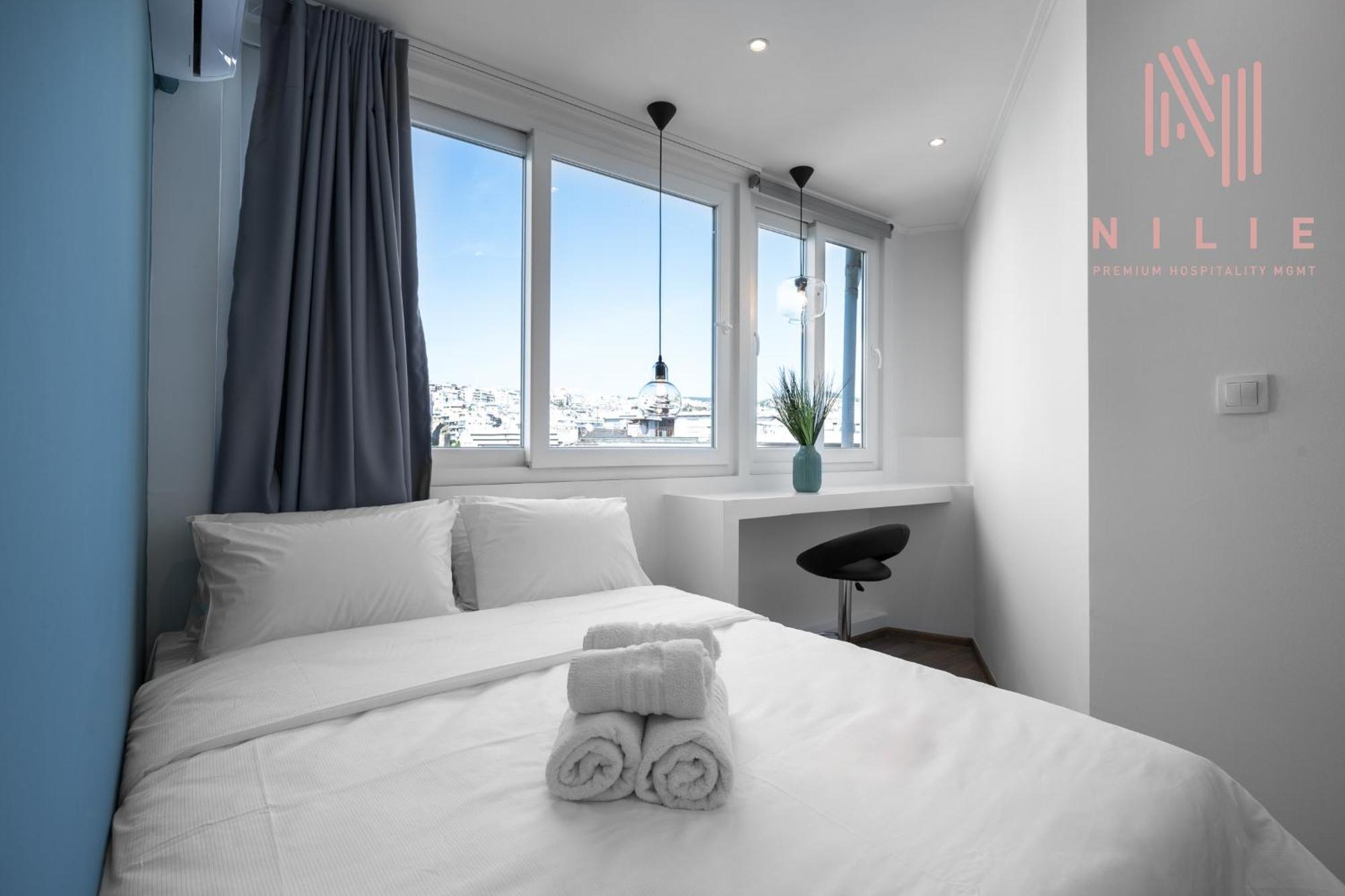 Ferienwohnung V1 Penthouse, Nilie Hospitality Mgmt Thessaloniki Exterior foto