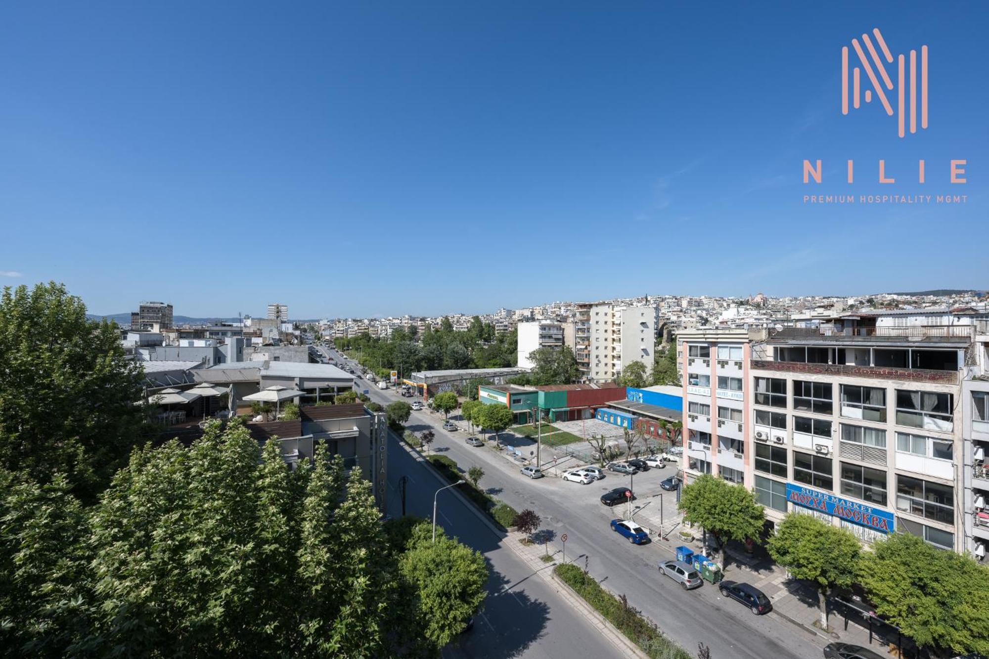 Ferienwohnung V1 Penthouse, Nilie Hospitality Mgmt Thessaloniki Exterior foto