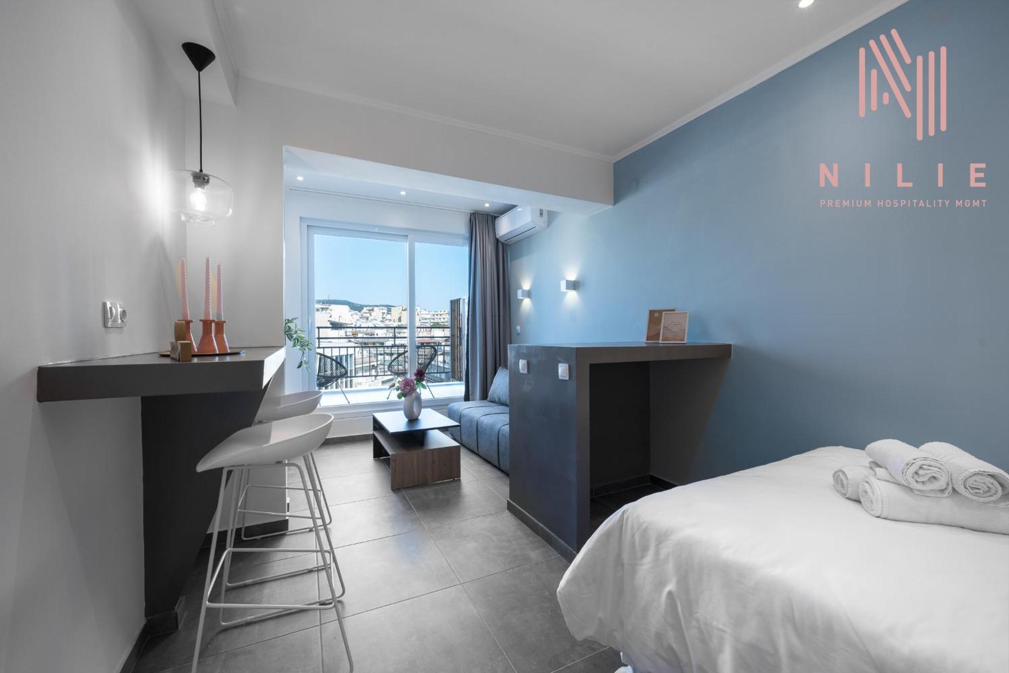 Ferienwohnung V1 Penthouse, Nilie Hospitality Mgmt Thessaloniki Exterior foto
