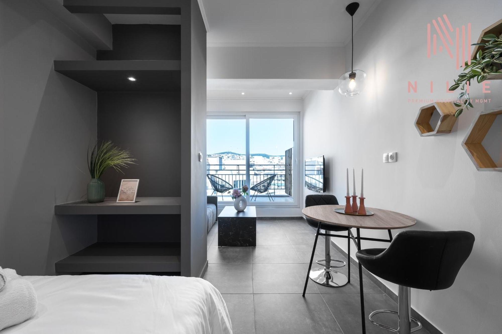 Ferienwohnung V1 Penthouse, Nilie Hospitality Mgmt Thessaloniki Exterior foto